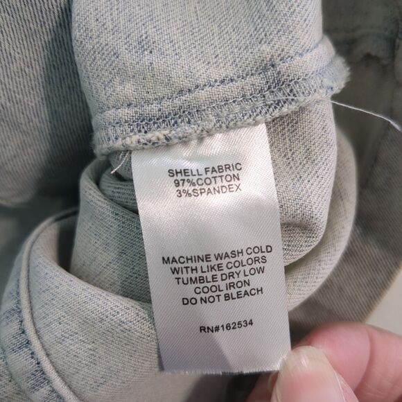 emily mccarthy moto jacket denim xxs - Picture 5 of 6